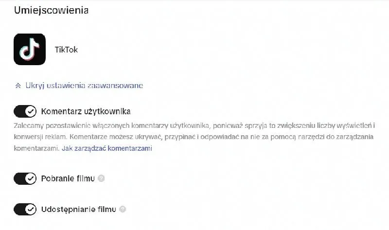 Jak cofnąć opcję "nie interesuje mnie" na TikTok