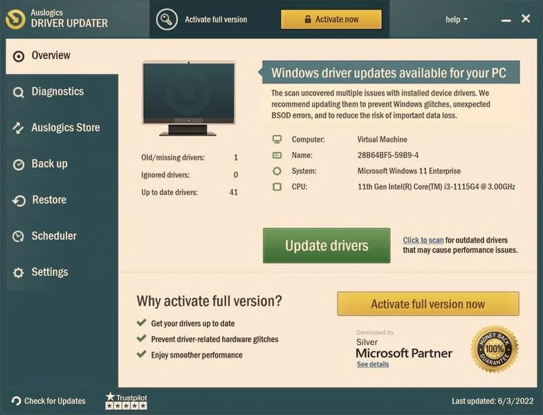 Aktualizacja sterowników Windows 10