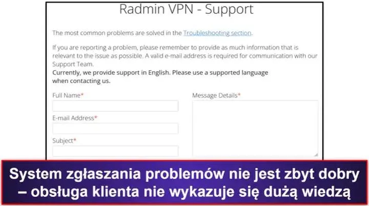 Bezpieczeństwo Radmin VPN