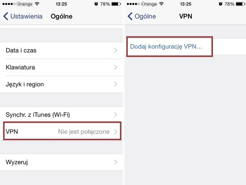 Chronić prywatność iPhone
