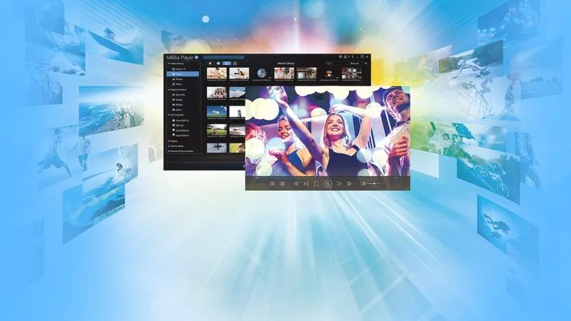 Cyberlink media library