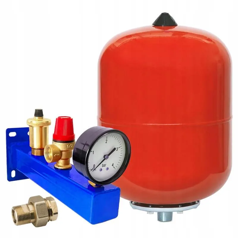 Dobór naczynia przeponowego do C.O. i C.W.U.