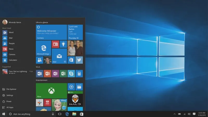 Klasyczny wygląd Windows 10