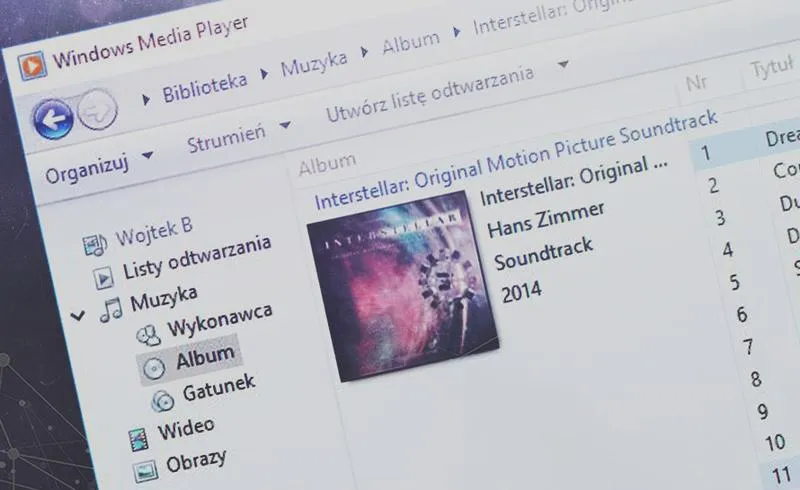 Odinstalowanie Windows Media Player