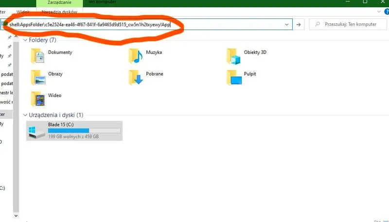 Personalizacja eksploratora