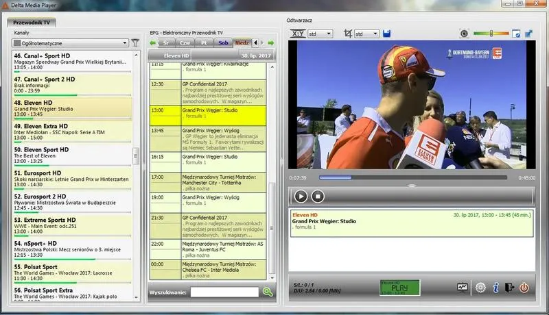 Problemy techniczne delta media player