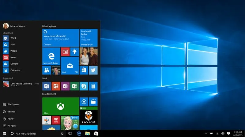 Program antywirusowy Windows