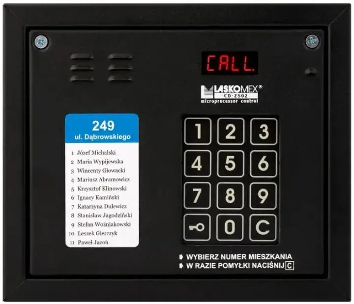 Programowanie chipów do domofonów