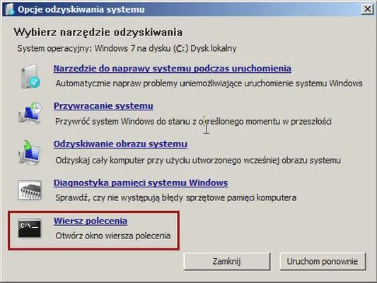 Ryzyko przywracania systemu