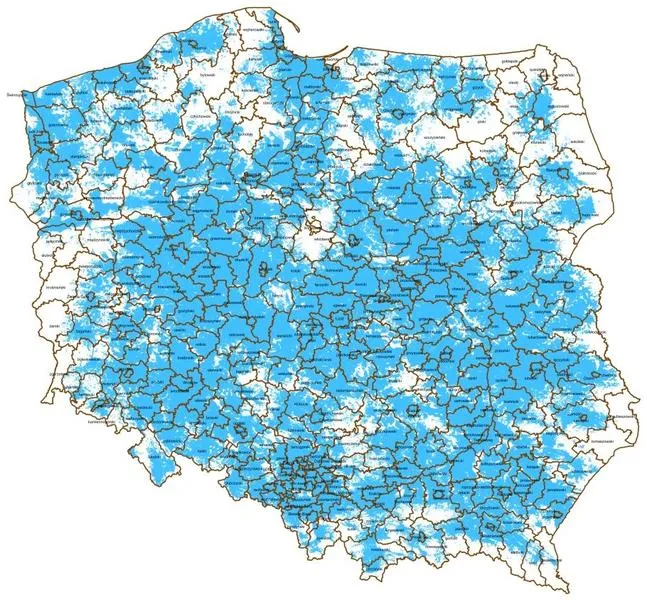 Sprawdzanie zasięgu sieci