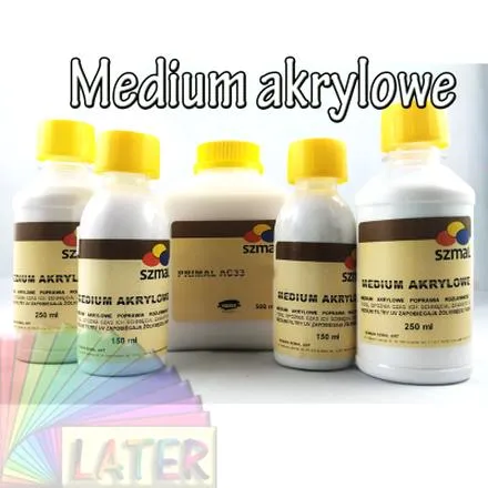 Techniki malarskie medium akrylowego
