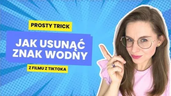 Usuwanie napisu TikTok