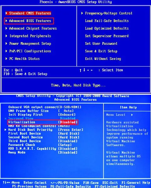 Wejście do BIOS-u