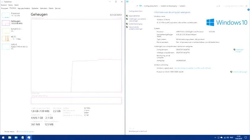 Wydajność Windows 10